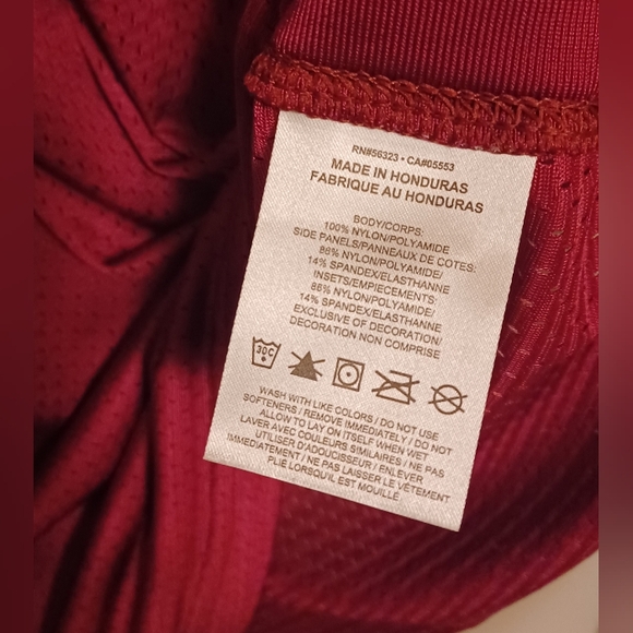 Nike Mens L Vapor Varsity Tackle Football Burgndy Practice Jersey 908729-057 NWT - Picture 8 of 11